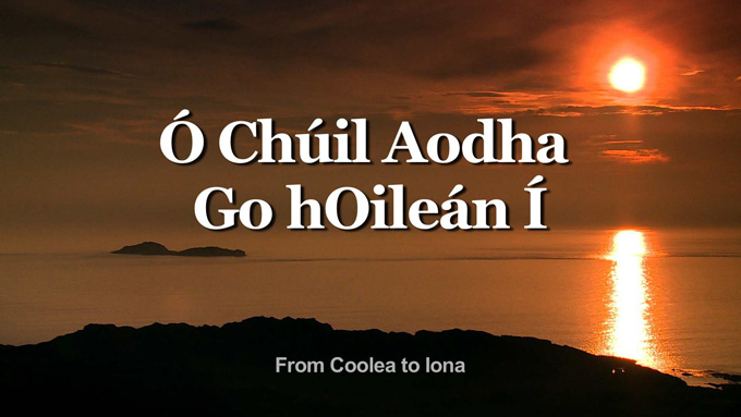 Premiere of FROM COOLEA TO IONA